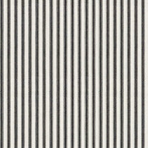 Ticking Stripe 1 Black Tablecloths